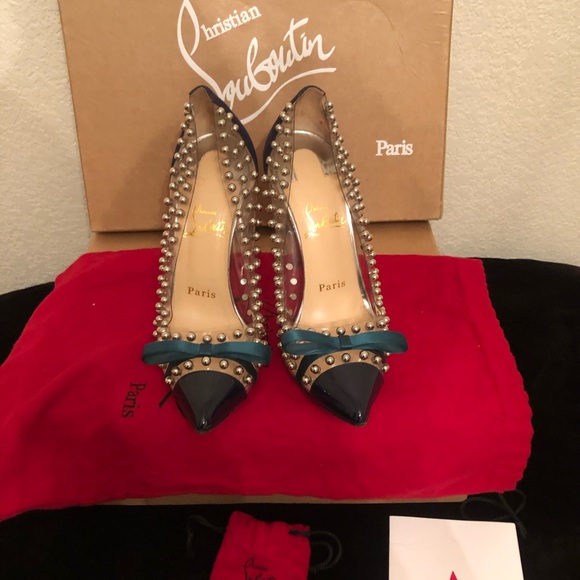 Christian louboutin. Size 37 worn once - Picture 8 of 9